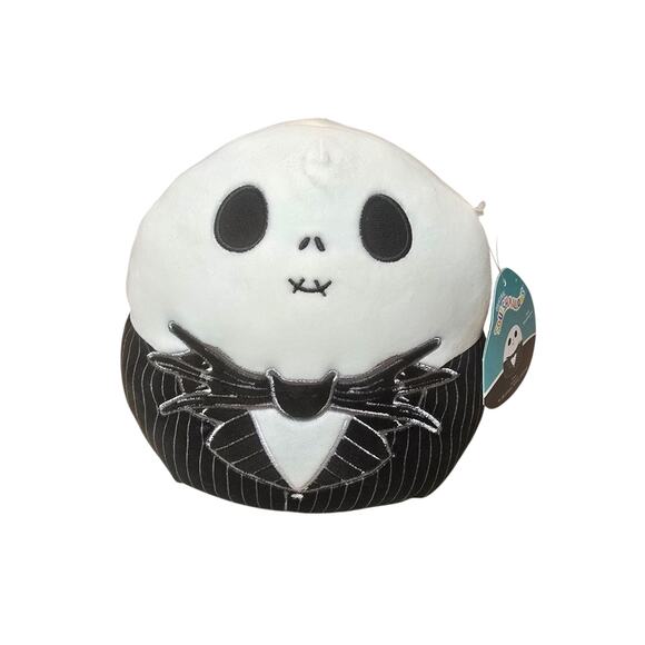 Disney Other - Squishmallow Nightmare Before Christmas Jack Skellington Plush Disney Skeleton